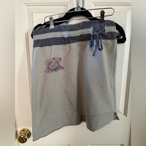 Vans Gray Tones Distressed Look Swear  Skirt M